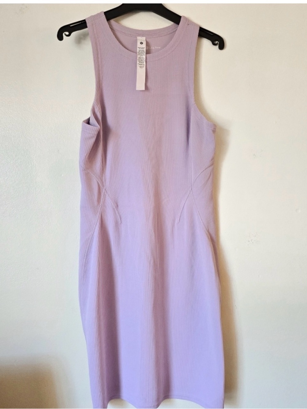 Lululemon Ribbed Softstreme Slim Dress - Casual Women's Dress - Picture 2 of 3